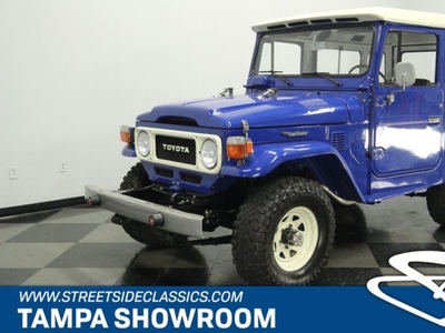 FOR SALE: 1981 Toyota Land Cruiser $47,995 USD