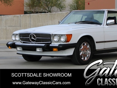 1988 Mercedes-Benz 560 SL Convertible With Removable Hard Top