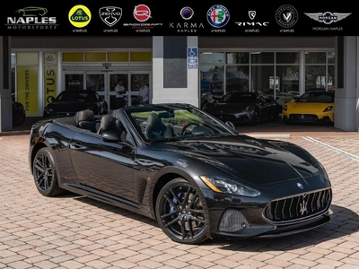 2019 Maserati Granturismo Convertible