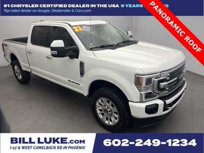 PRE-OWNED 2021 FORD F-350SD LIMITED WITH NAVIGATION & 4WD