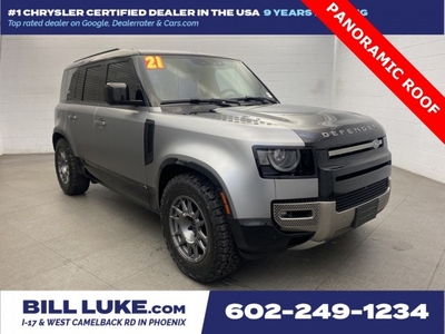 PRE-OWNED 2021 LAND ROVER DEFENDER 110 X WITH NAVIGATION & 4WD