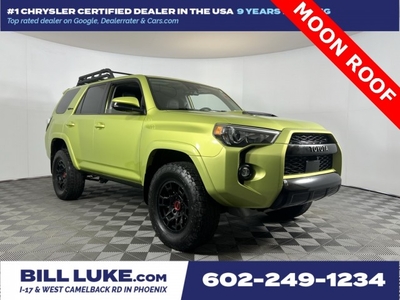 PRE-OWNED 2022 TOYOTA 4RUNNER TRD PRO WITH NAVIGATION & 4WD