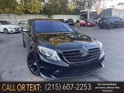 2017 Mercedes-Benz S-Class 4d Sedan S63 AMG $0 DOWN FOR ANY CREDIT!!! (215) 607-
