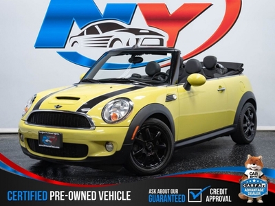 2010 MINI Cooper S Convertible CLEAN CARFAX, CONVERTIBLE, 6-SPD MANUAL, HEATED SEATS for sale in Massapequa, NY