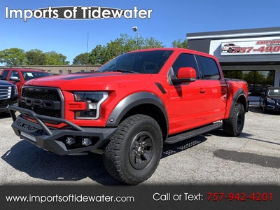 2018 Ford F-150 Raptor 4WD SuperCrew 5.5 ft Box for sale in Virginia Beach, VA