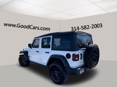 2022 Jeep Wrangler Unlimited Willys Sport in Saint Louis, MO