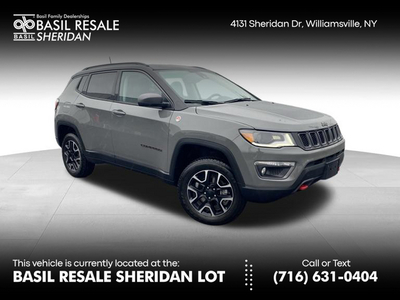 Used 2021 Jeep Compass Trailhawk With Navigation & 4WD