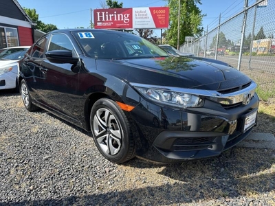 2018 Honda Civic LX 4dr Sedan CVT for sale in Salem, Oregon, Oregon