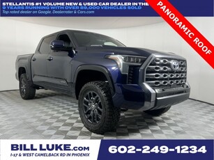 PRE-OWNED 2023 TOYOTA TUNDRA HYBRID PLATINUM WITH NAVIGATION & 4WD