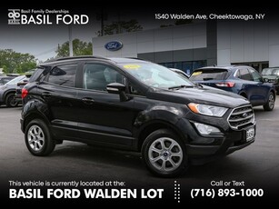Used 2018 Ford EcoSport SE 4WD
