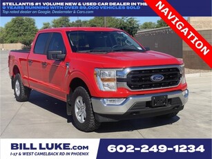 PRE-OWNED 2022 FORD F-150 XLT WITH NAVIGATION & 4WD