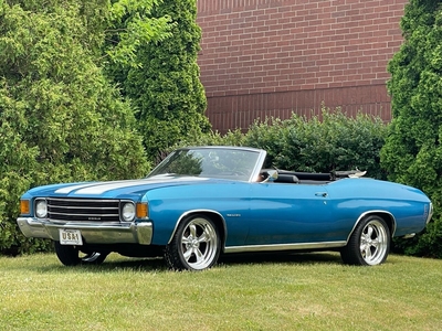 1972 Chevrolet Chevelle Great Looking Head Turning Chevelle