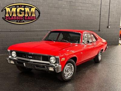 1972 Chevrolet Nova Fully Loaded 350CI AT Vintage Air Conditioning!