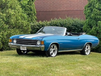 1972 Chevrolet Chevelle Great Looking Chevelle Convertible