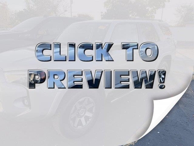 2021 Toyota 4runner 4X4 TRD Off-Road Premium 4DR SUV