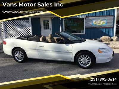 2002 Chrysler Sebring LXi 2dr Convertible for sale in Traverse City, MI