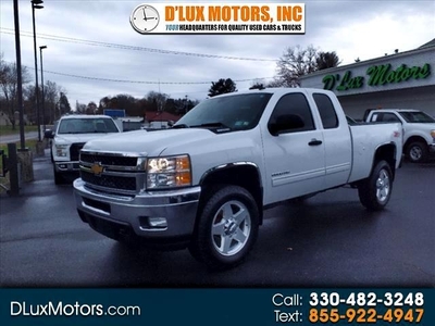 2012 Chevrolet Silverado 2500HD 4WD Ext Cab 144.2 in LT for sale in Columbiana, OH