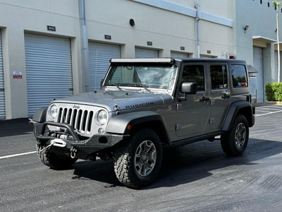 2014 Jeep Wrangler Unlimited Rubicon 4x4 4dr SUV for sale in Hollywood, FL