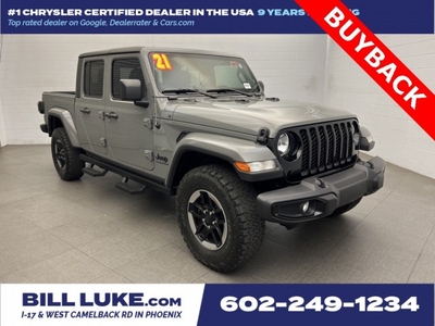 PRE-OWNED 2021 JEEP GLADIATOR SPORT WITH NAVIGATION & 4WD