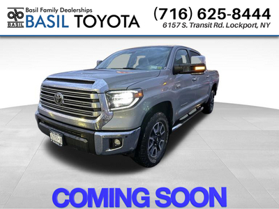 Certified Used 2020 Toyota Tundra Limited With Navigation & 4WD