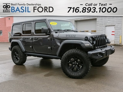 Used 2021 Jeep Wrangler Unlimited Willys 4WD