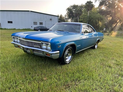 1966 Chevrolet Impala SS 296 CI Blue for sale in Charleston, West Virginia, West Virginia