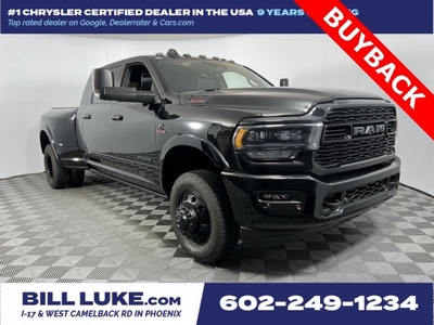 PRE-OWNED 2022 RAM 3500 LIMITED WITH NAVIGATION & 4WD