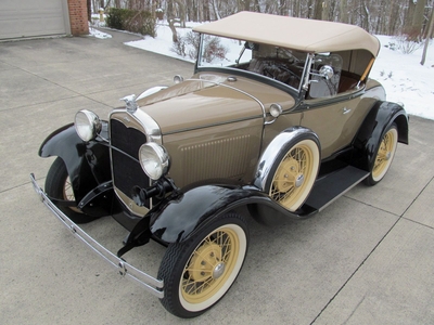 1931 Ford Model A Deluxe Roadster With Rumble Seat For Sale