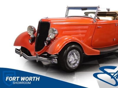 FOR SALE: 1934 Ford Cabriolet $31,995 USD