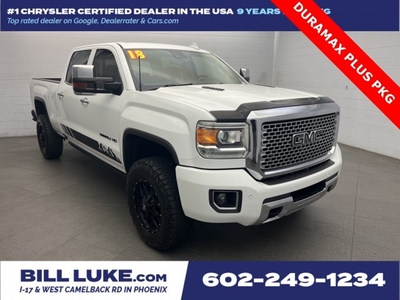PRE-OWNED 2016 GMC SIERRA 3500HD DENALI WITH NAVIGATION & 4WD