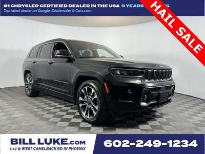 PRE-OWNED 2022 JEEP GRAND CHEROKEE L OVERLAND WITH NAVIGATION & 4WD