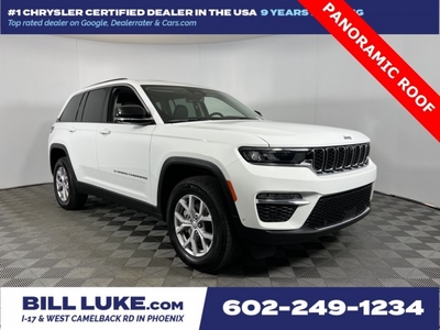 PRE-OWNED 2022 JEEP GRAND CHEROKEE LIMITED WITH NAVIGATION & 4WD