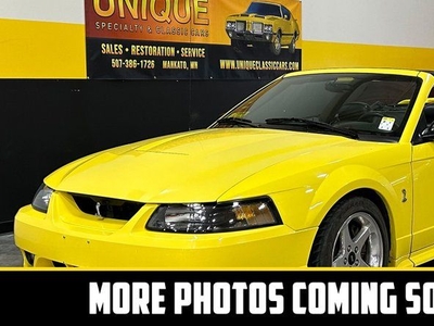 2001 Ford Mustang SVT Cobra Convertible For Sale