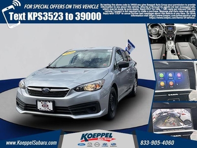 Certified 2020 Subaru Impreza 2.0i for sale in JACKSON HEIGHTS, NY 11372: Sedan Details - 673623895 | Kelley Blue Book