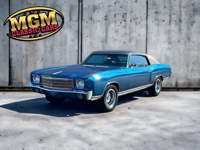 FOR SALE: 1970 Chevrolet Monte Carlo REAL NICE QUALITY 12 BOLT $34,750 USD