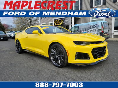 Used 2017 Chevrolet Camaro ZL1 for sale in Mendham, NJ 07945: Coupe Details - 679071441 | Kelley Blue Book