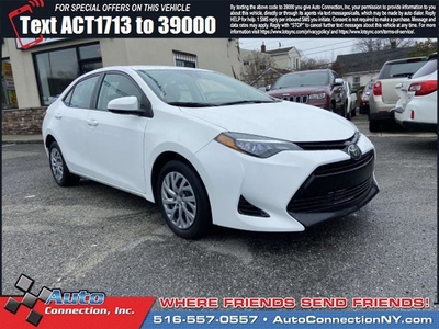 Used 2018 Toyota Corolla LE for sale in BELLMORE, NY 11710: Sedan Details - 673800111 | Kelley Blue Book