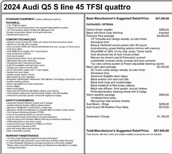 Certified Used 2024 Audi Q5 45 S line Premium Plus quattro