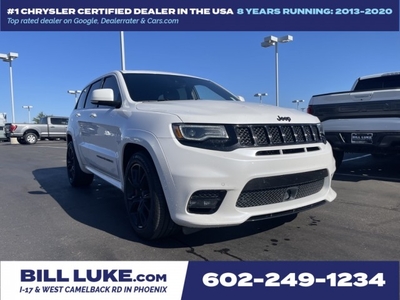PRE-OWNED 2017 JEEP GRAND CHEROKEE SRT WITH NAVIGATION & 4WD