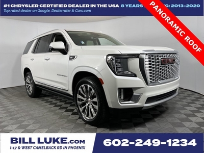 PRE-OWNED 2021 GMC YUKON DENALI WITH NAVIGATION & 4WD