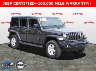 Certified Used 2022 Jeep Wrangler Unlimited Sport S 4WD