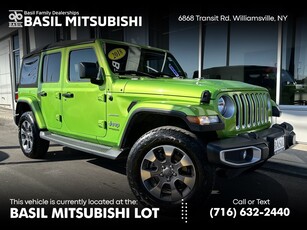 Used 2018 Jeep Wrangler Unlimited Sahara With Navigation & 4WD