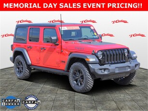 Used 2020 Jeep Wrangler Unlimited Willys 4WD