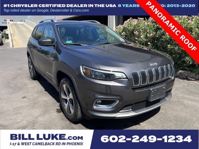 CERTIFIED PRE-OWNED 2020 JEEP CHEROKEE LIMITED 4WD