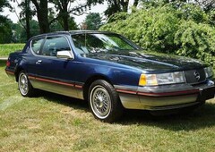 1988 Mercury Cougar LS Coupe (rare Special Blue MAX Edition) For Sale