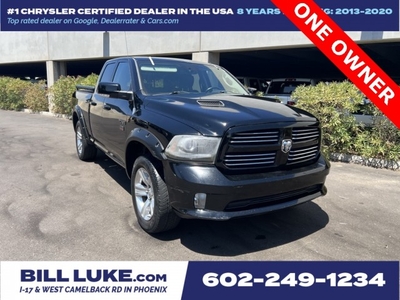 PRE-OWNED 2013 RAM 1500 SPORT WITH NAVIGATION & 4WD
