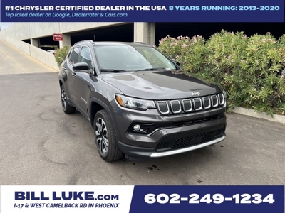 PRE-OWNED 2022 JEEP COMPASS LIMITED 4WD