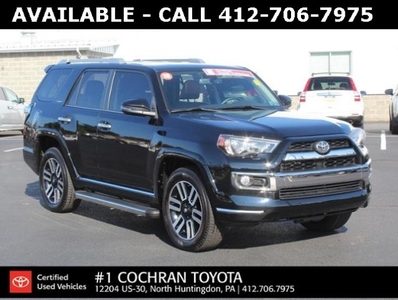 Certified Used 2018 Toyota 4Runner Limited 4WD