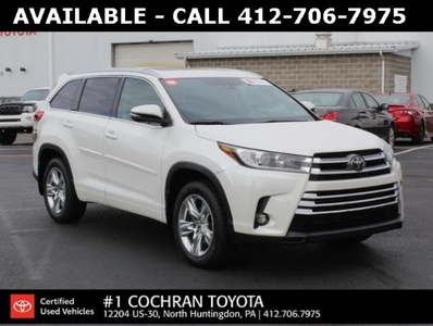 Certified Used 2019 Toyota Highlander Limited AWD