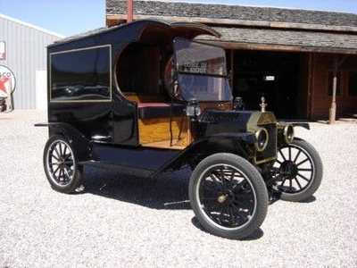 1914 Model T Brass C-CAB Truck Rare Truck